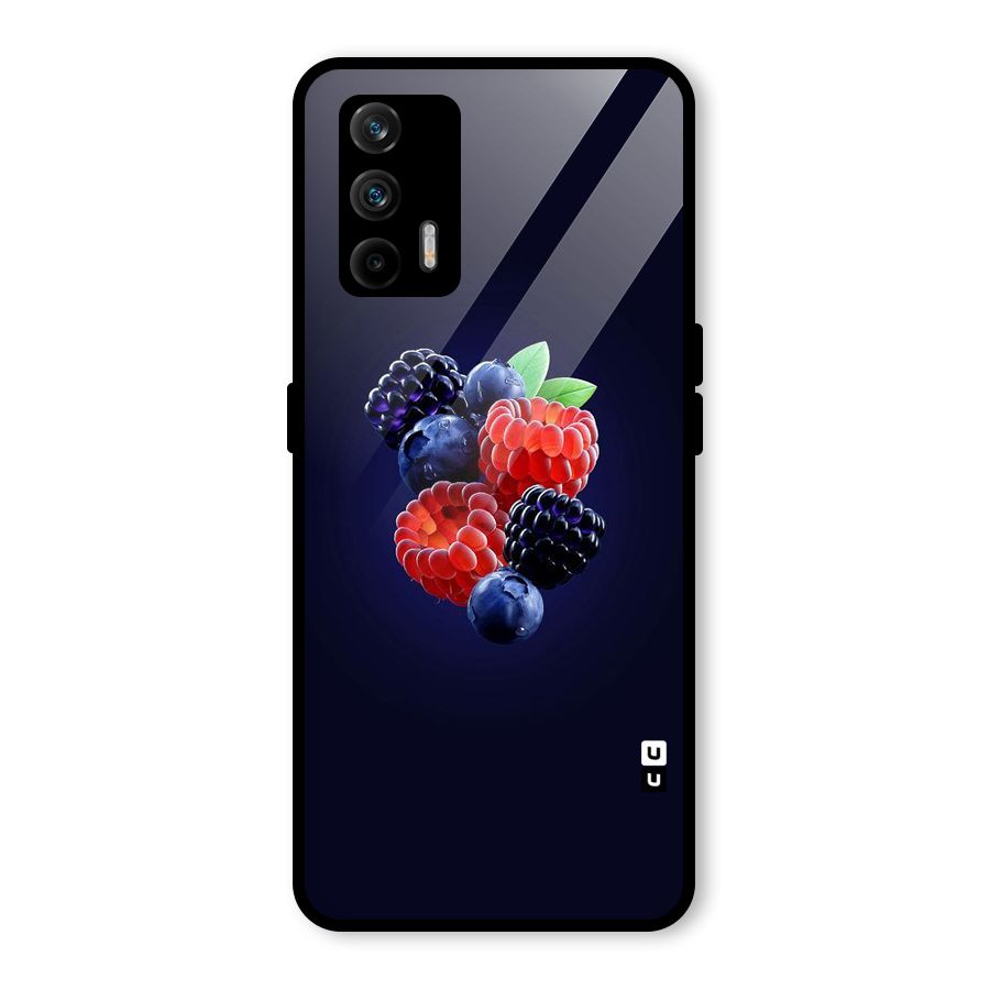 Berry Blast Glass Back Case for Realme GT 5G
