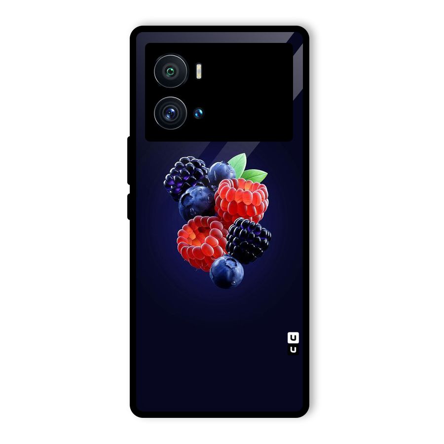 Berry Blast Glass Back Case for Vivo iQOO 9 Pro