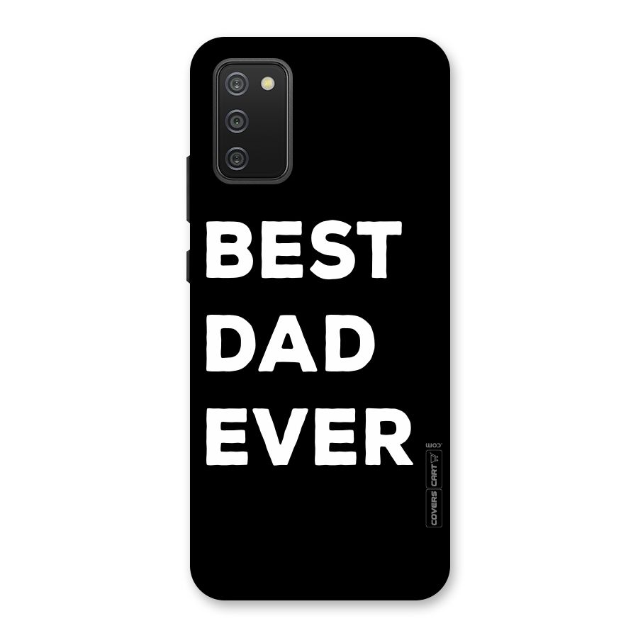 Best Dad Ever Back Case for Galaxy M02s