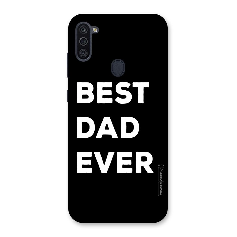 Best Dad Ever Back Case for Galaxy M11