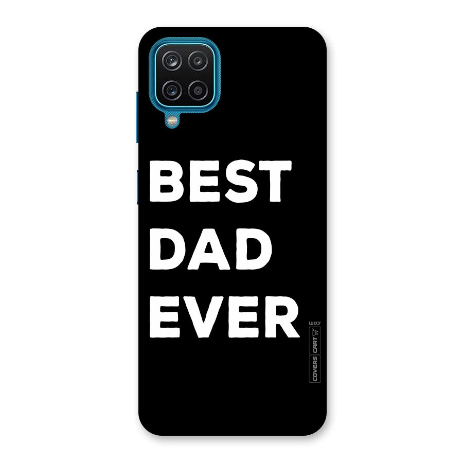 Best Dad Ever Back Case for Galaxy M12