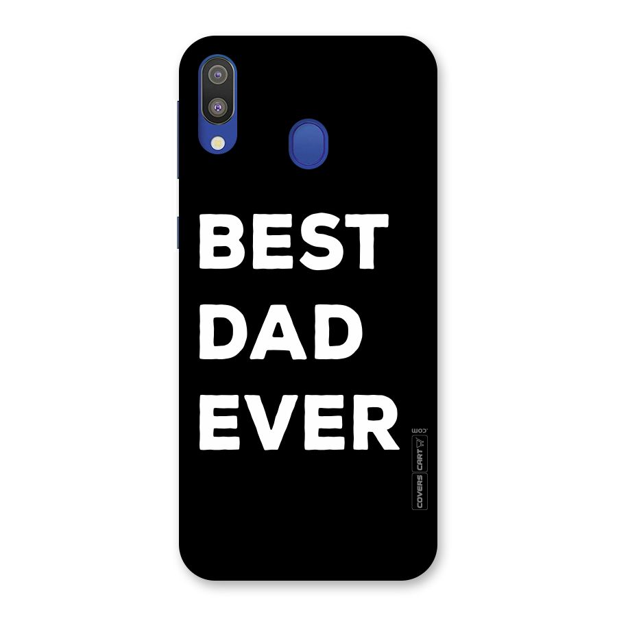 Best Dad Ever Back Case for Galaxy M20