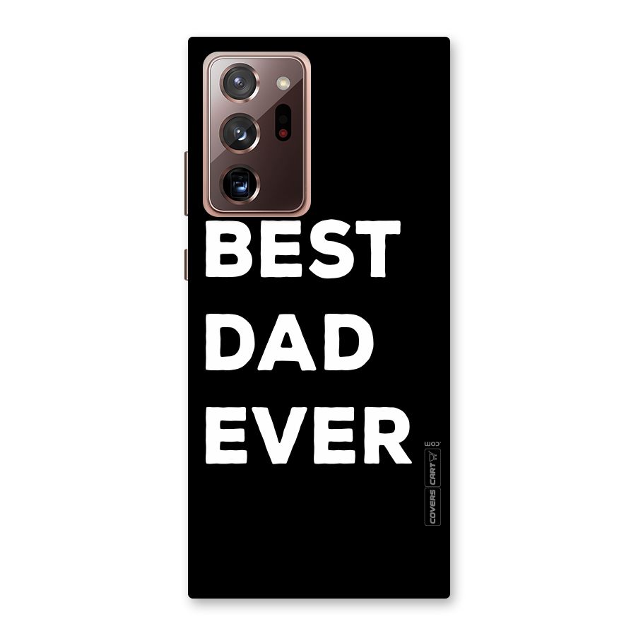 Best Dad Ever Back Case for Galaxy Note 20 Ultra