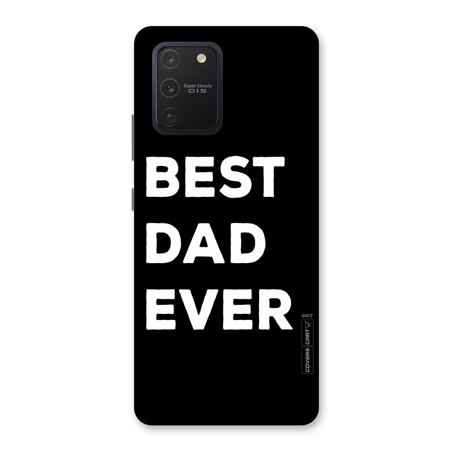 Best Dad Ever Back Case for Galaxy S10 Lite