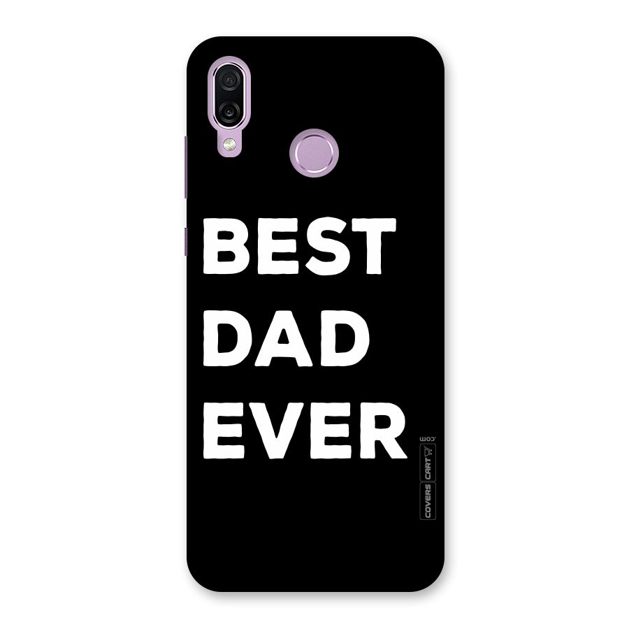 Best Dad Ever Back Case for Honor Play