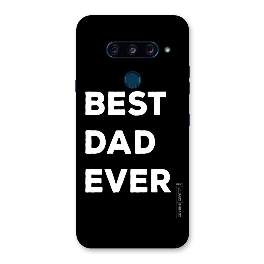 Best Dad Ever Back Case for LG  V40 ThinQ