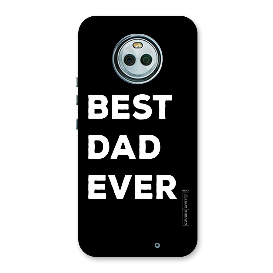 Best Dad Ever Back Case for Moto X4
