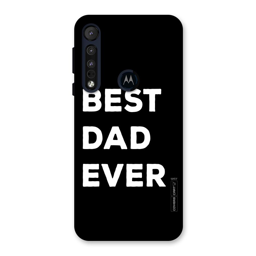 Best Dad Ever Back Case for Motorola One Macro