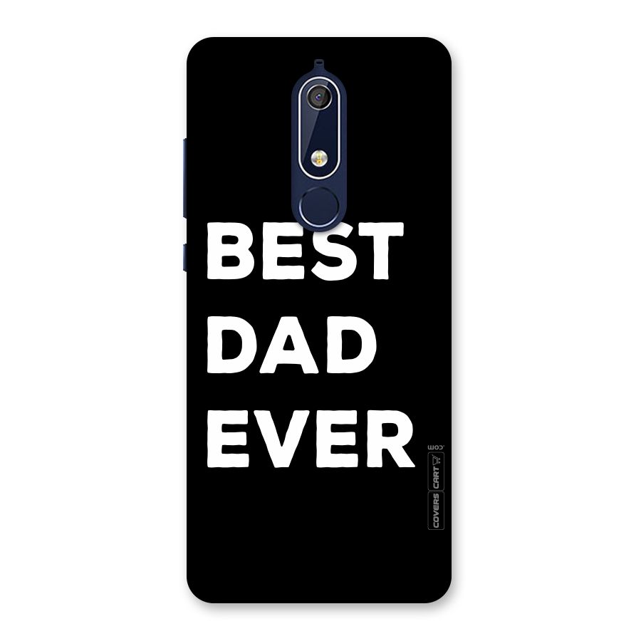 Best Dad Ever Back Case for Nokia 5.1