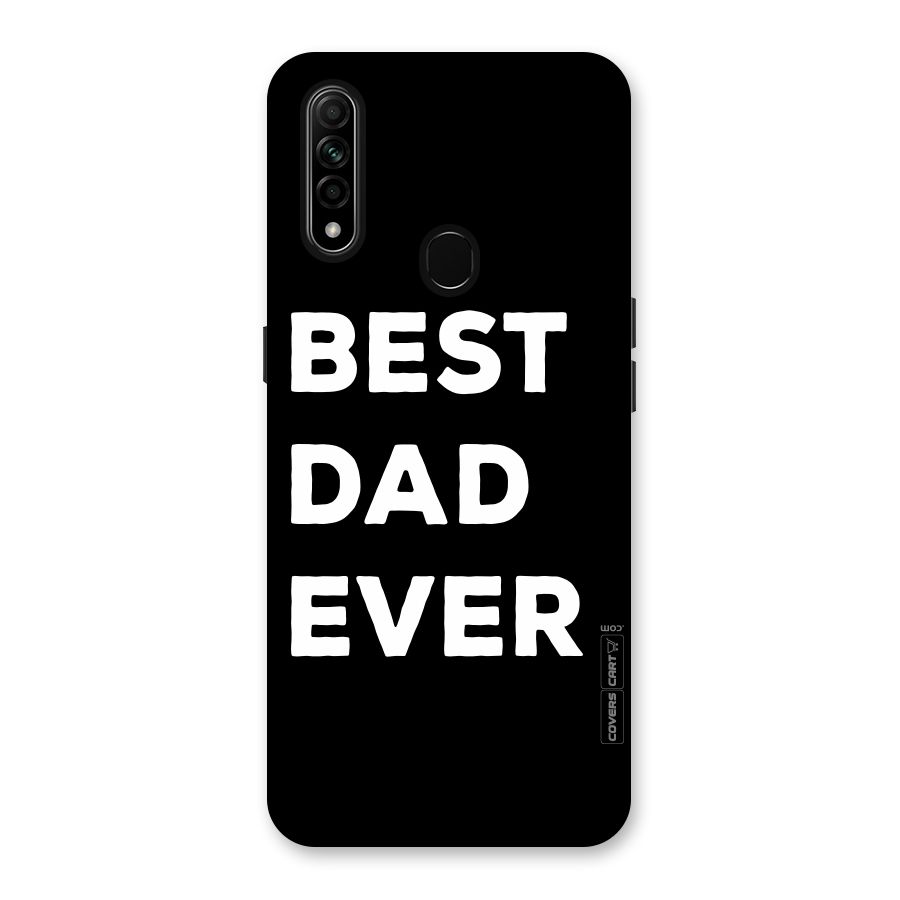 Best Dad Ever Back Case for Oppo A31