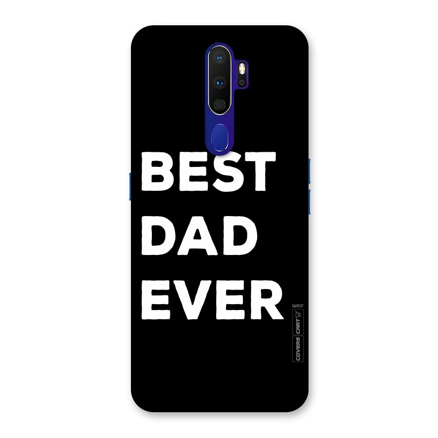 Best Dad Ever Back Case for Oppo A9 (2020)