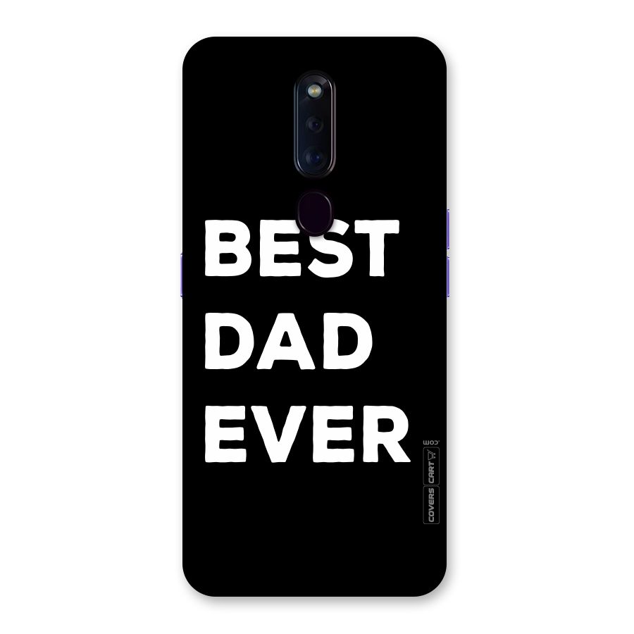 Best Dad Ever Back Case for Oppo F11 Pro
