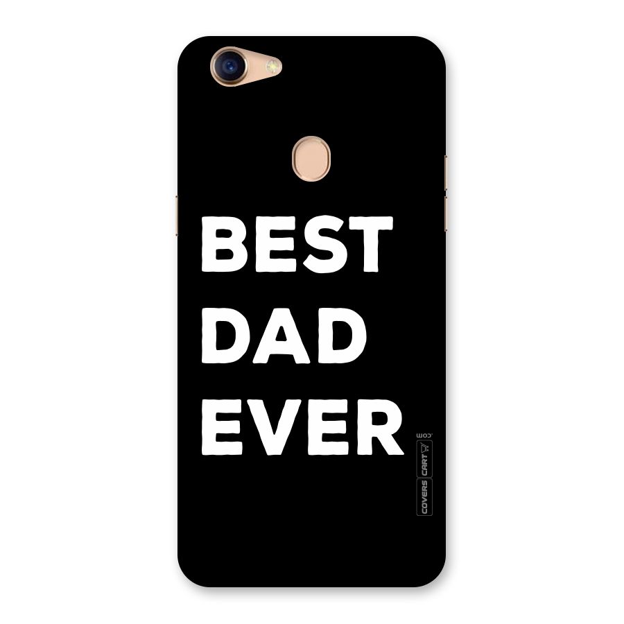 Best Dad Ever Back Case for Oppo F5 Youth