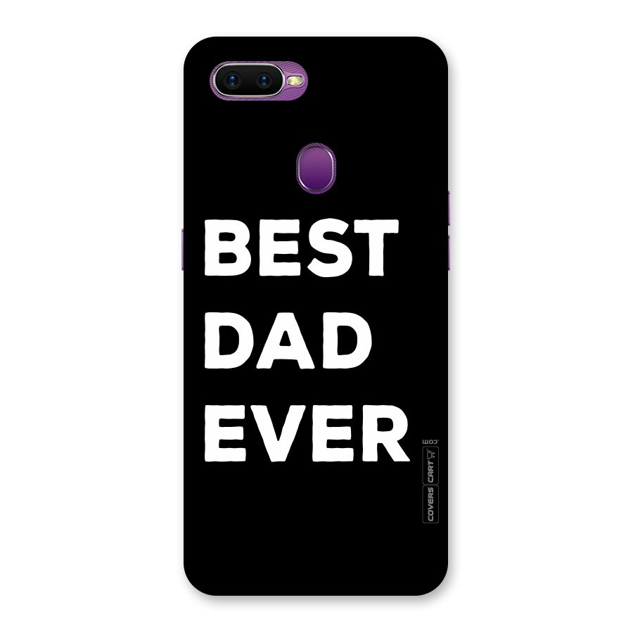 Best Dad Ever Back Case for Oppo F9