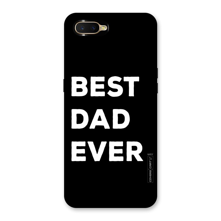 Best Dad Ever Back Case for Oppo K1