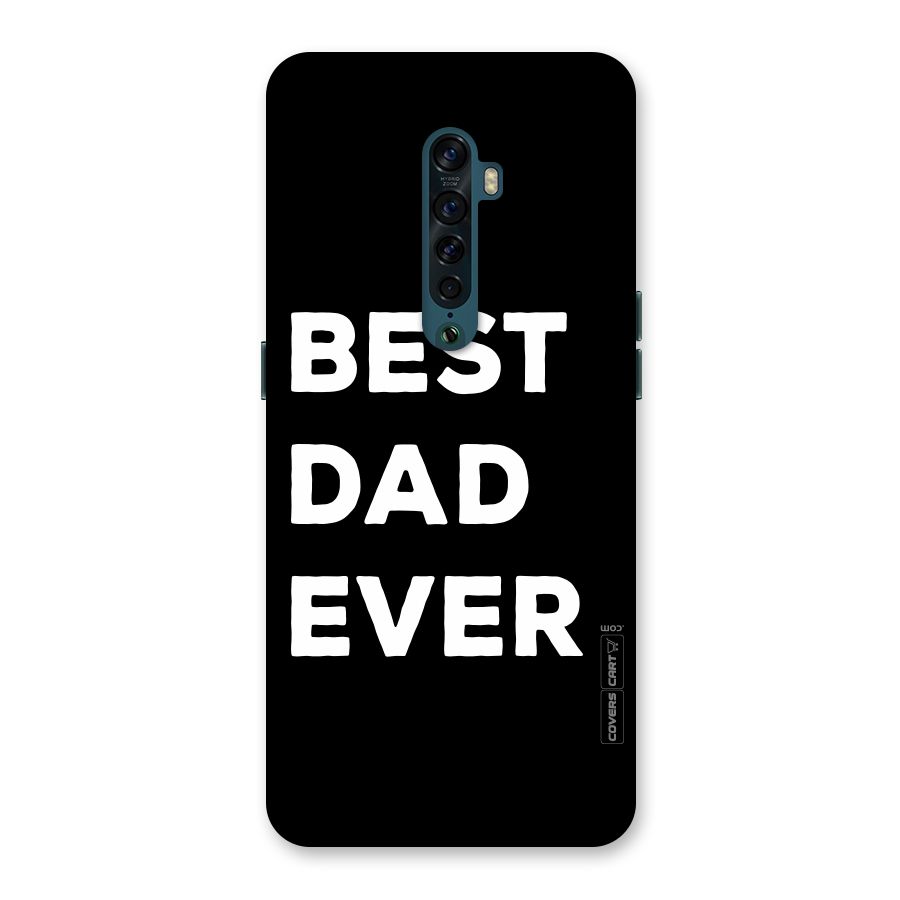 Best Dad Ever Back Case for Oppo Reno2