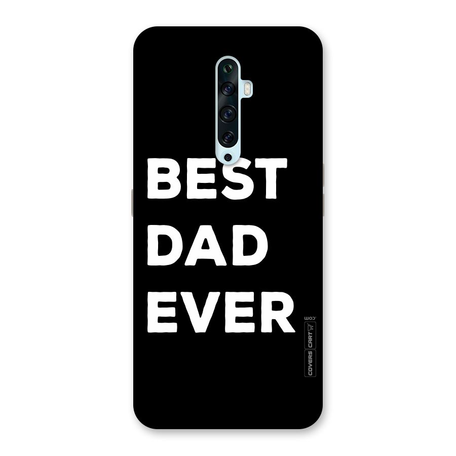 Best Dad Ever Back Case for Oppo Reno2 Z