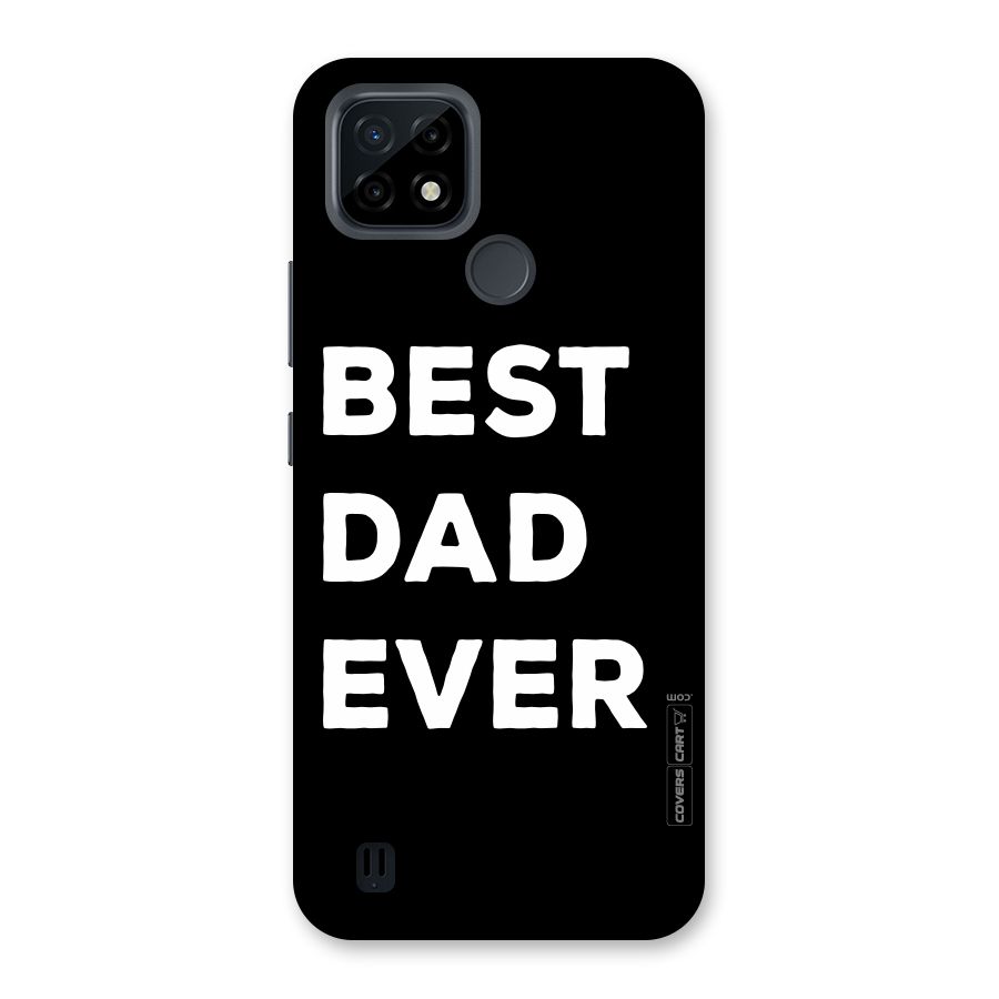 Best Dad Ever Back Case for Realme C21