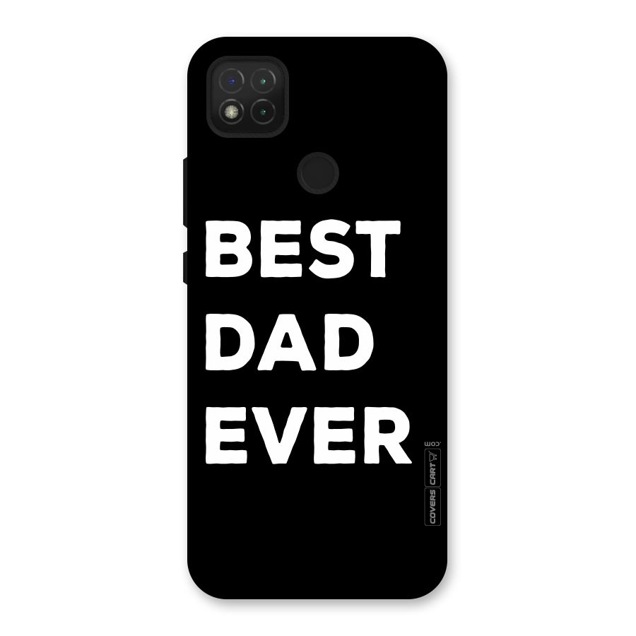Best Dad Ever Back Case for Redmi 9C