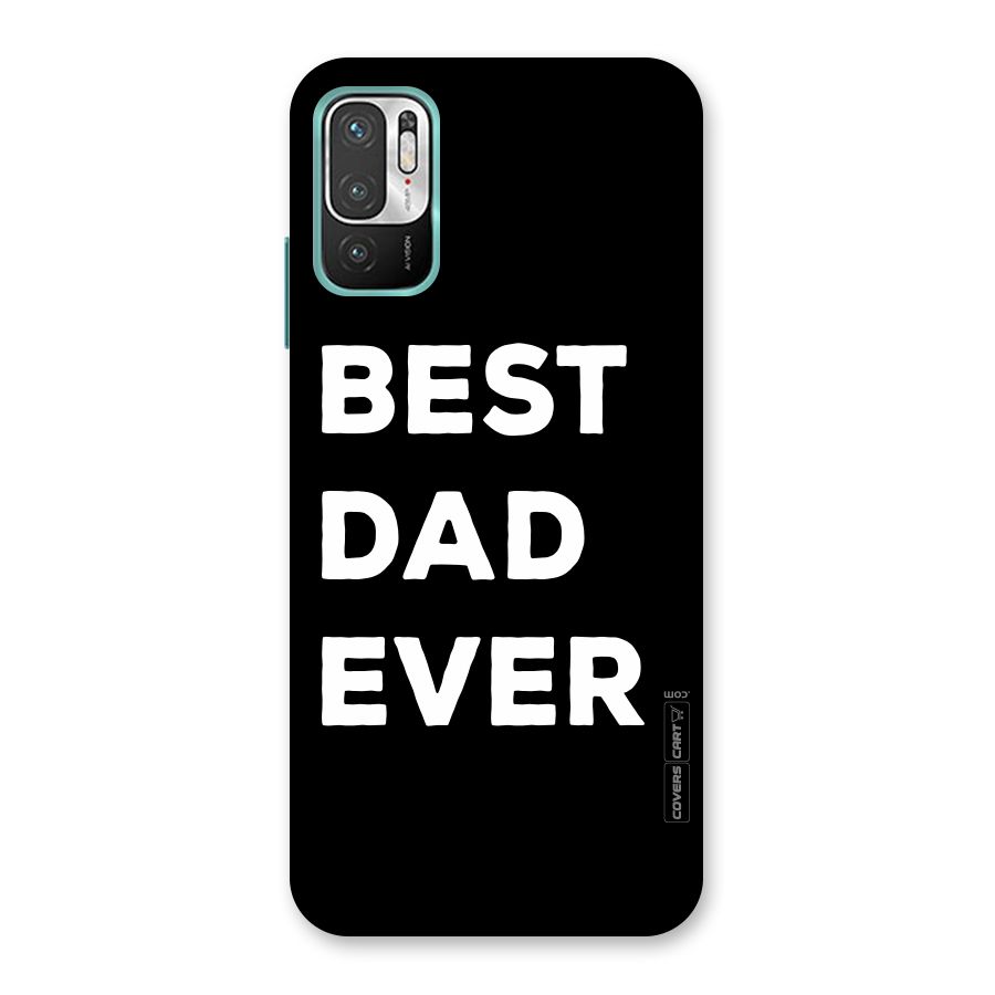 Best Dad Ever Back Case for Redmi Note 10T 5G