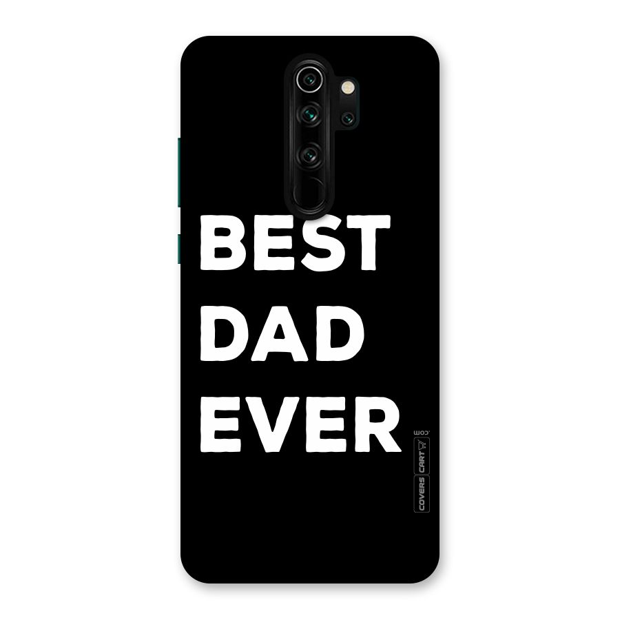 Best Dad Ever Back Case for Redmi Note 8 Pro