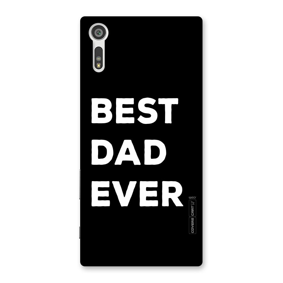 Best Dad Ever Back Case for Xperia XZ