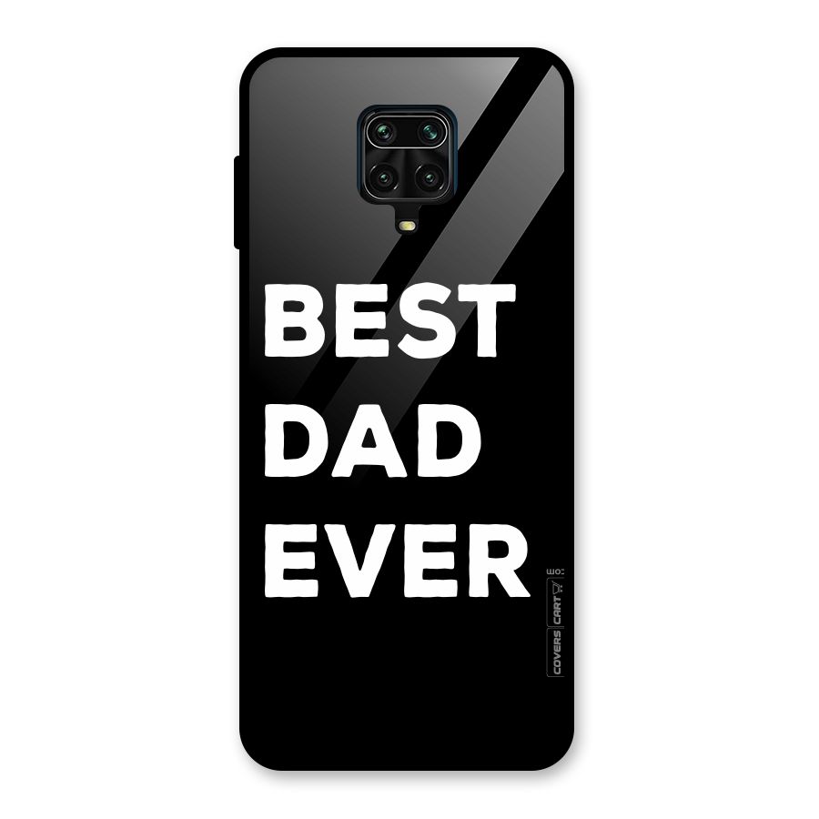 Best Dad Ever Glass Back Case for Poco M2 Pro
