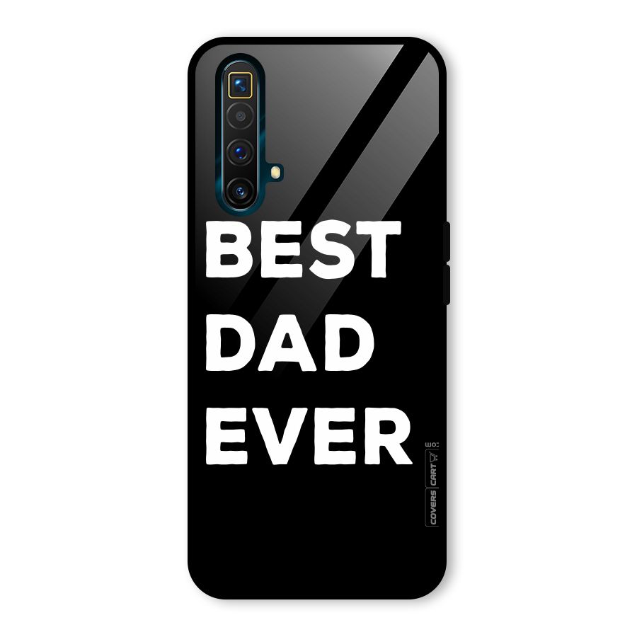 Best Dad Ever Glass Back Case for Realme X3 SuperZoom