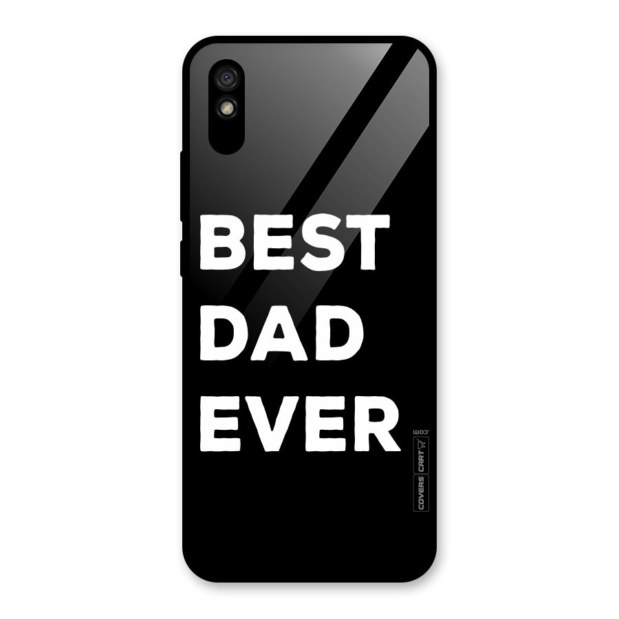 Best Dad Ever Glass Back Case for Redmi 9i