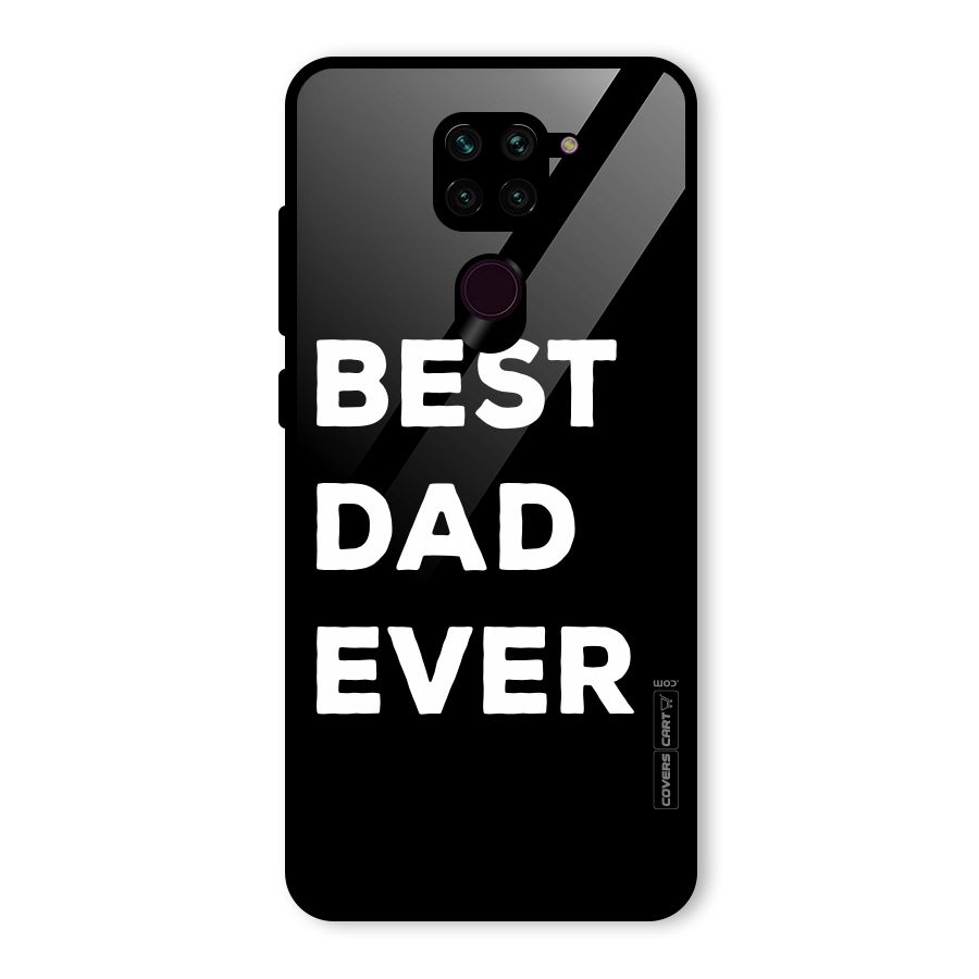 Best Dad Ever Glass Back Case for Redmi Note 9