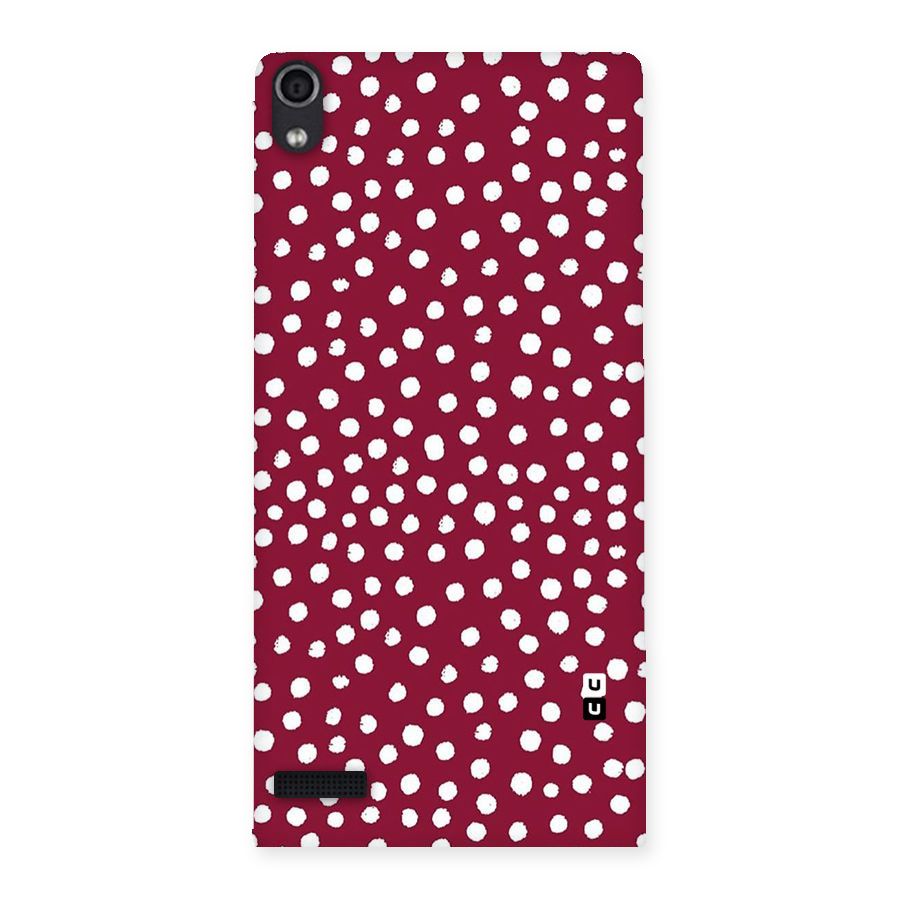 Best Dots Pattern Back Case for Ascend P6