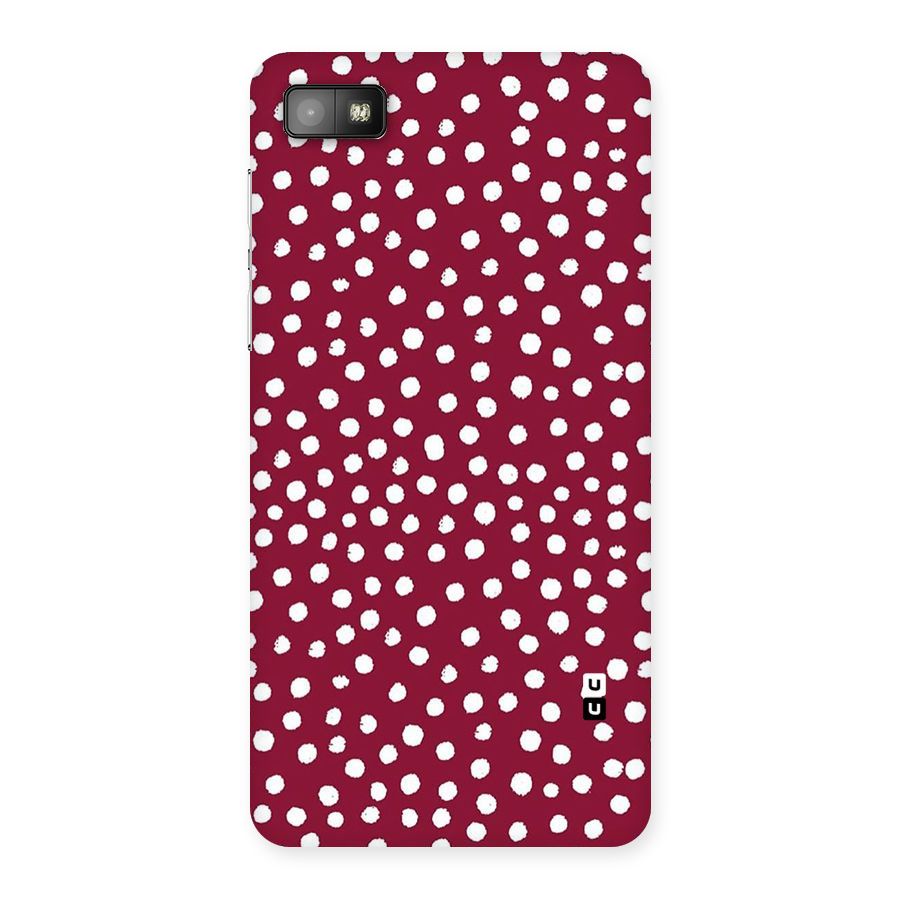 Best Dots Pattern Back Case for Blackberry Z10