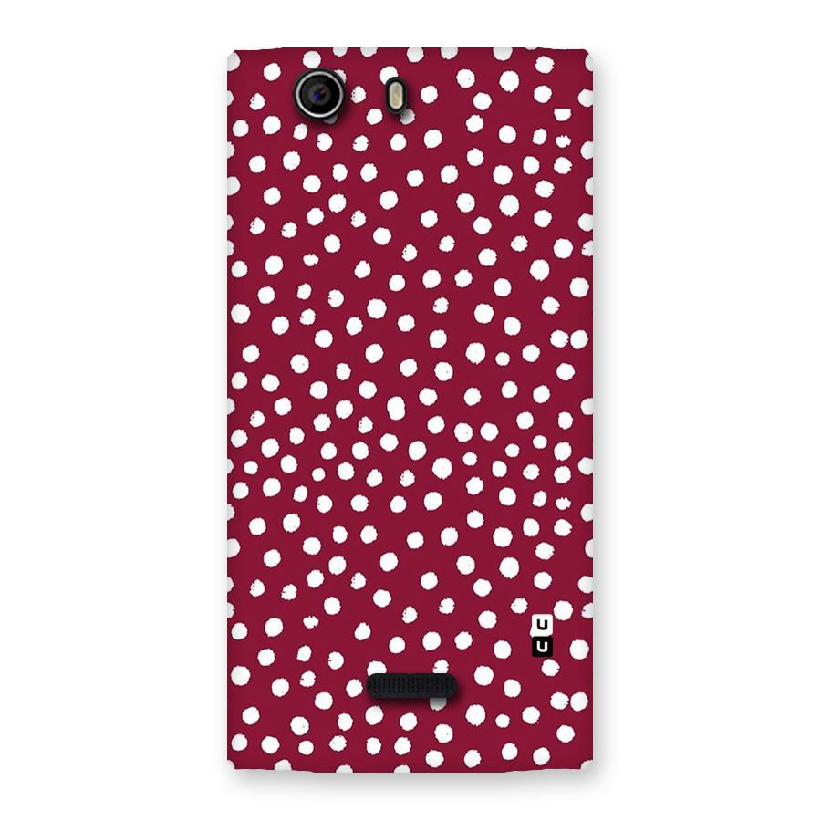 Best Dots Pattern Back Case for Canvas Nitro 2 E311