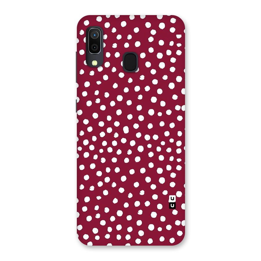 Best Dots Pattern Back Case for Galaxy A20