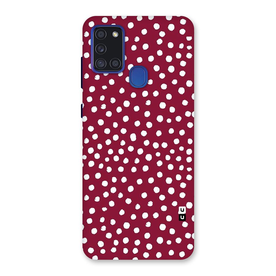 Best Dots Pattern Back Case for Galaxy A21s