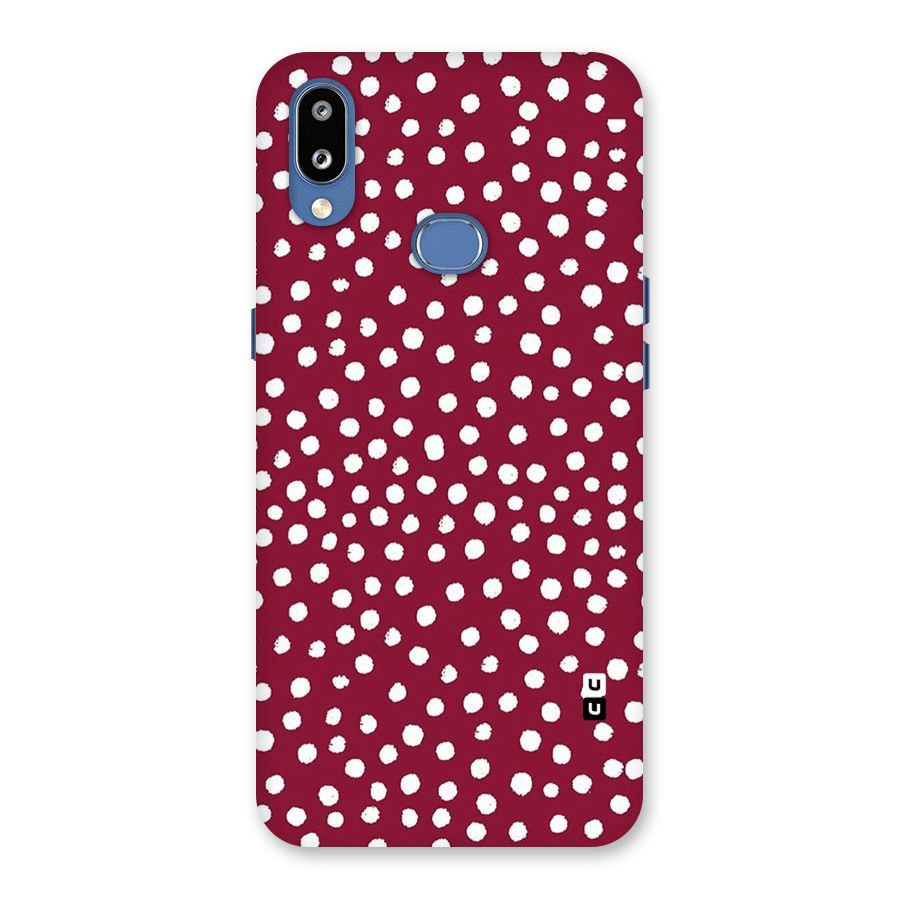 Best Dots Pattern Back Case for Galaxy M01s