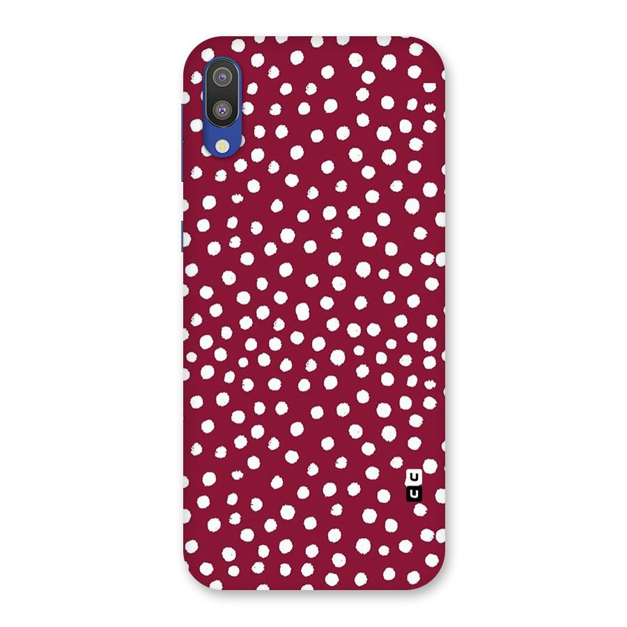 Best Dots Pattern Back Case for Galaxy M10