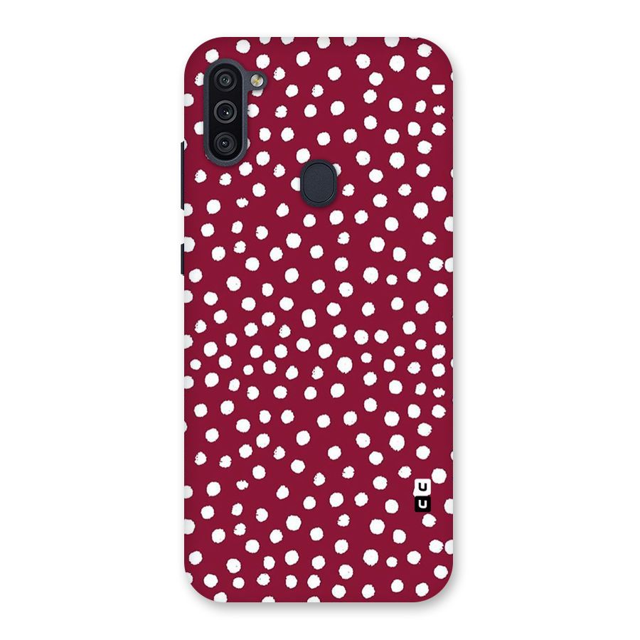 Best Dots Pattern Back Case for Galaxy M11