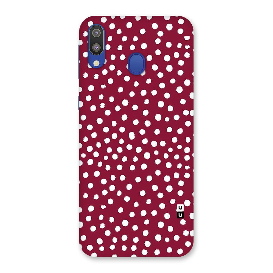 Best Dots Pattern Back Case for Galaxy M20