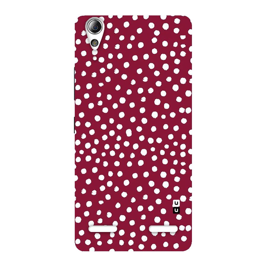 Best Dots Pattern Back Case for Lenovo A6000 Plus