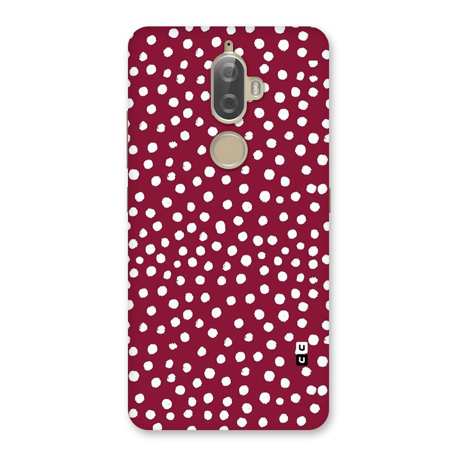 Best Dots Pattern Back Case for Lenovo K8 Plus