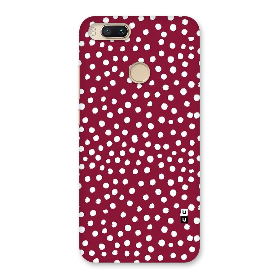 Best Dots Pattern Back Case for Mi A1