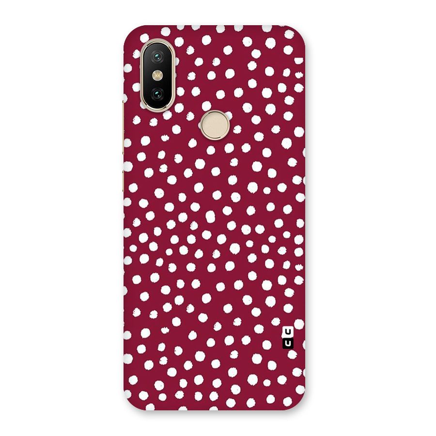 Best Dots Pattern Back Case for Mi A2