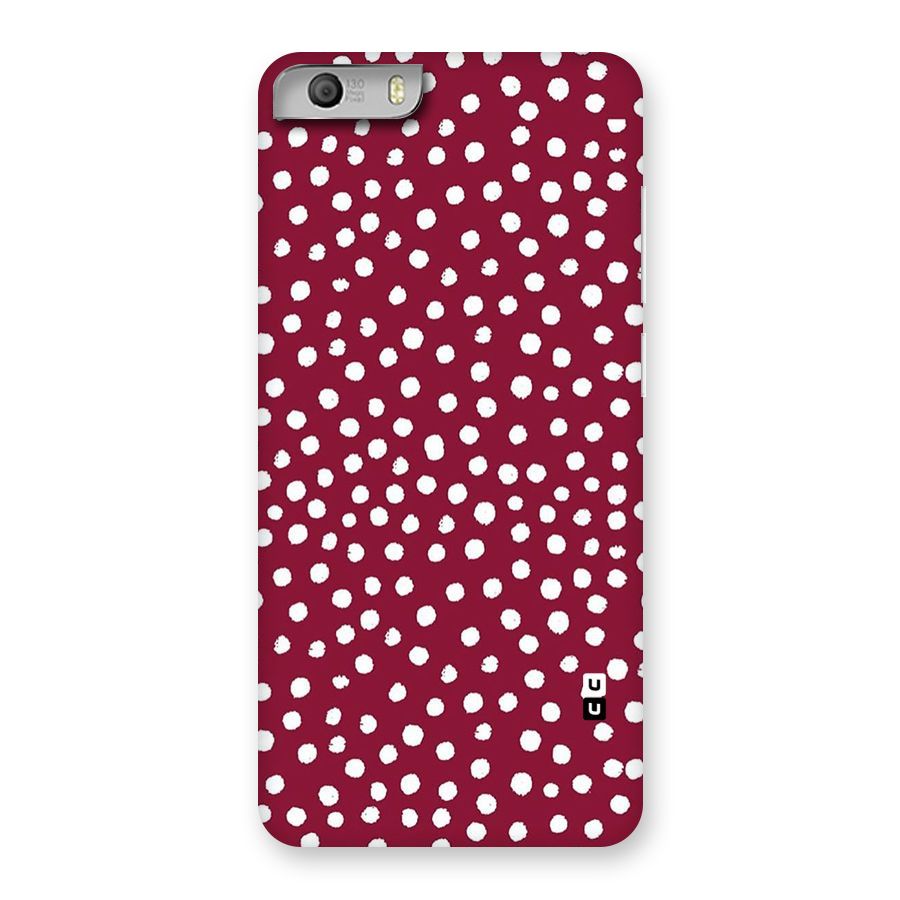 Best Dots Pattern Back Case for Micromax Canvas Knight 2