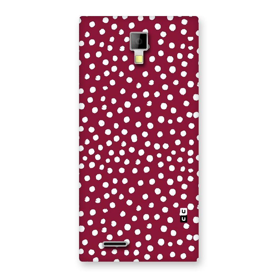 Best Dots Pattern Back Case for Micromax Canvas Xpress A99