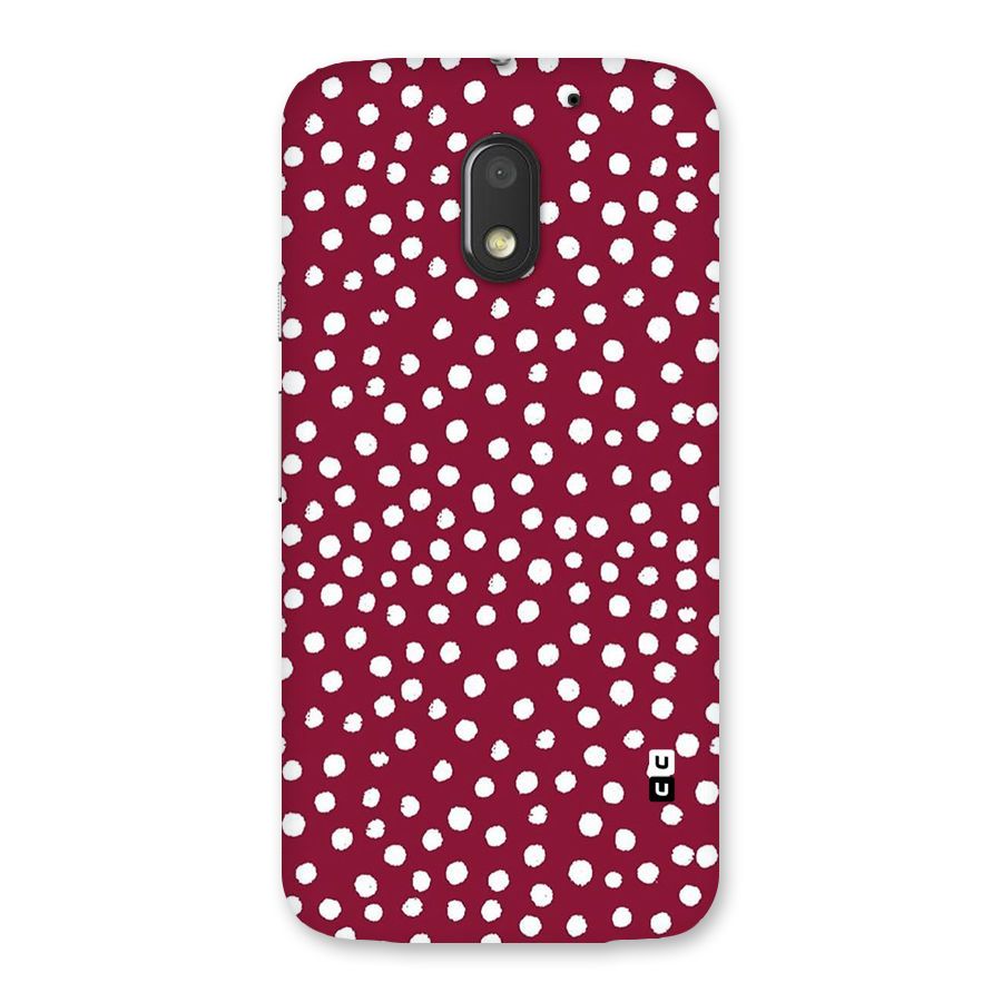 Best Dots Pattern Back Case for Moto E3 Power