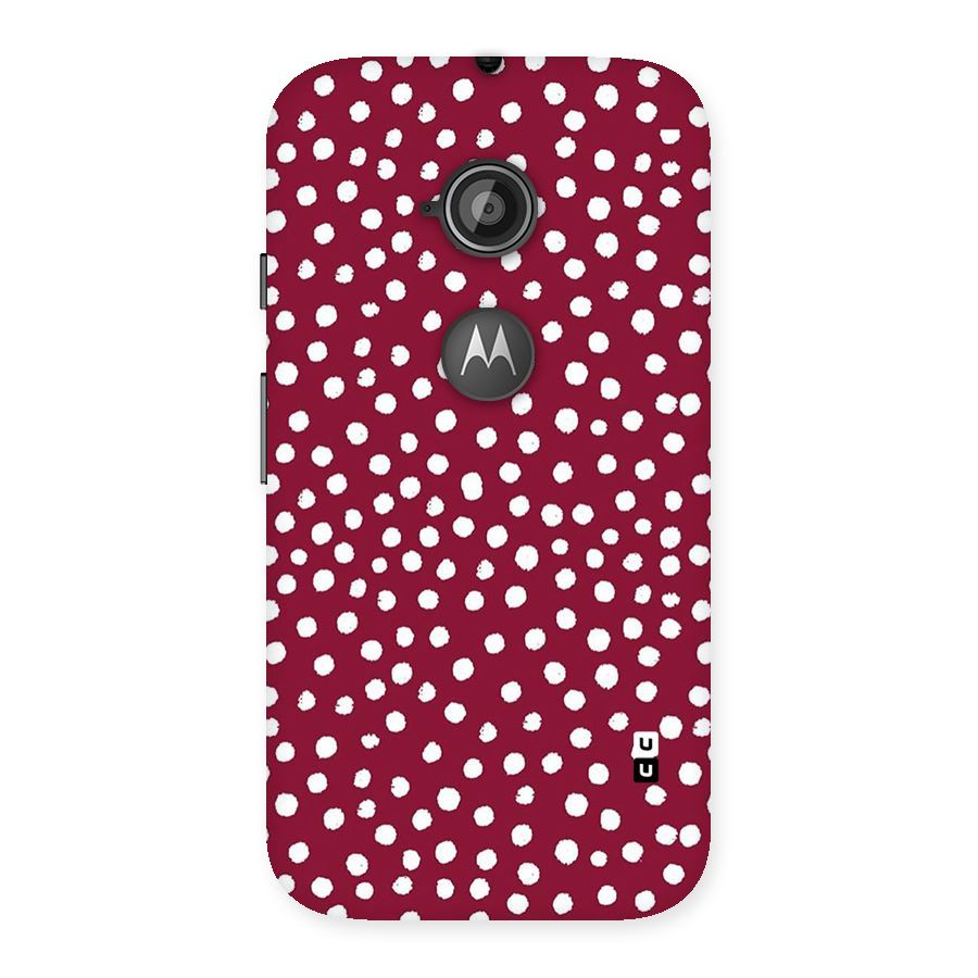 Best Dots Pattern Back Case for Moto E 2nd Gen