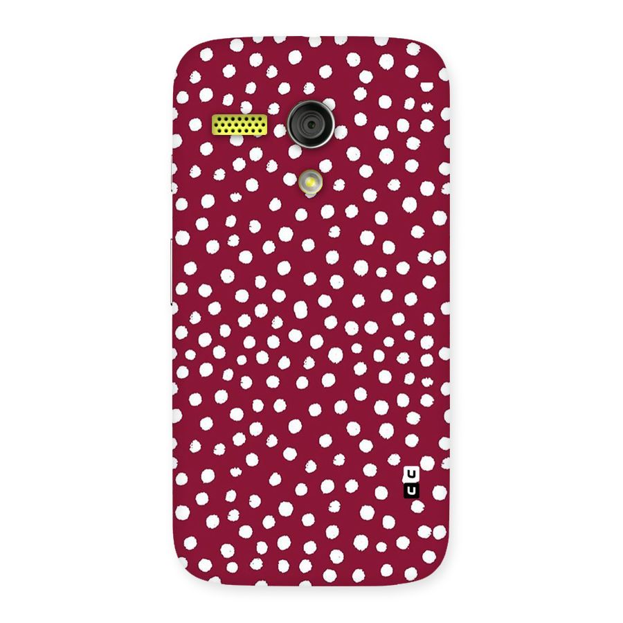 Best Dots Pattern Back Case for Moto G