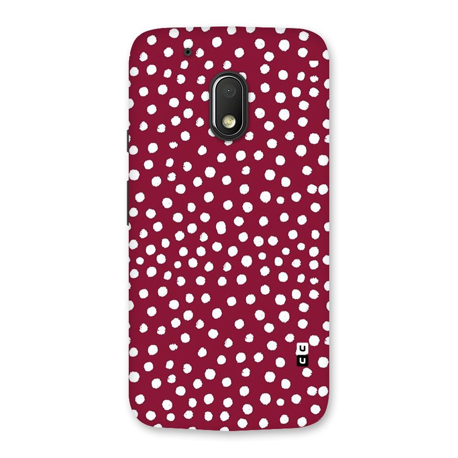 Best Dots Pattern Back Case for Moto G4 Play