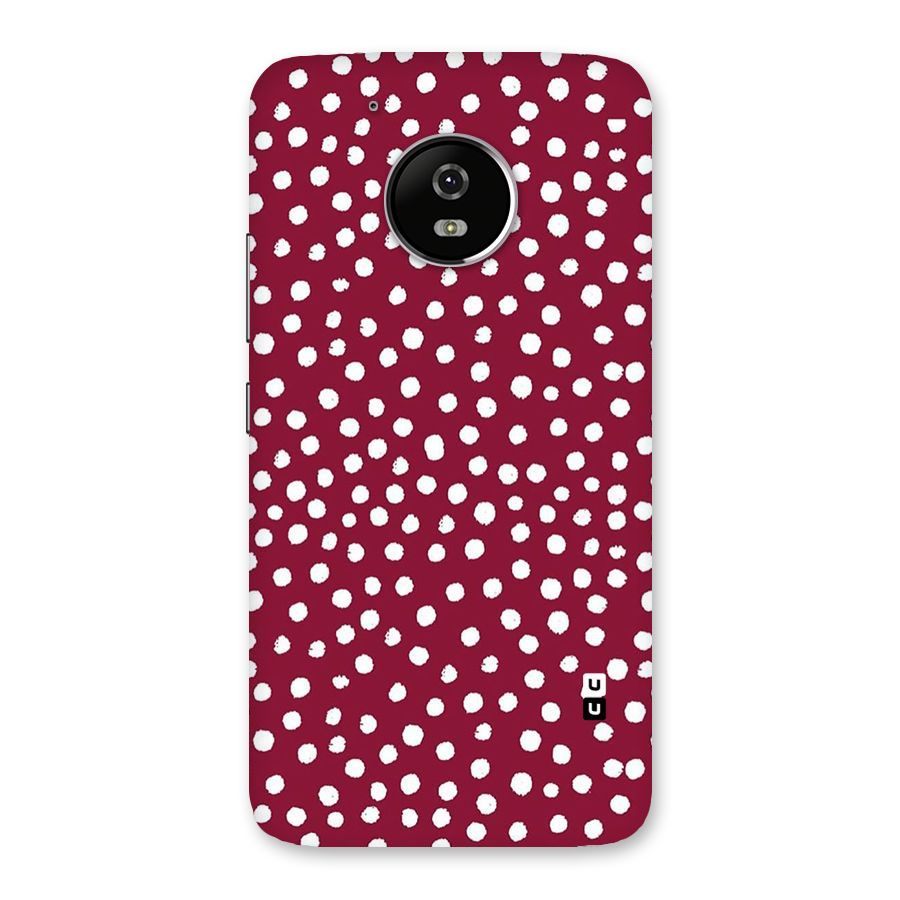 Best Dots Pattern Back Case for Moto G5